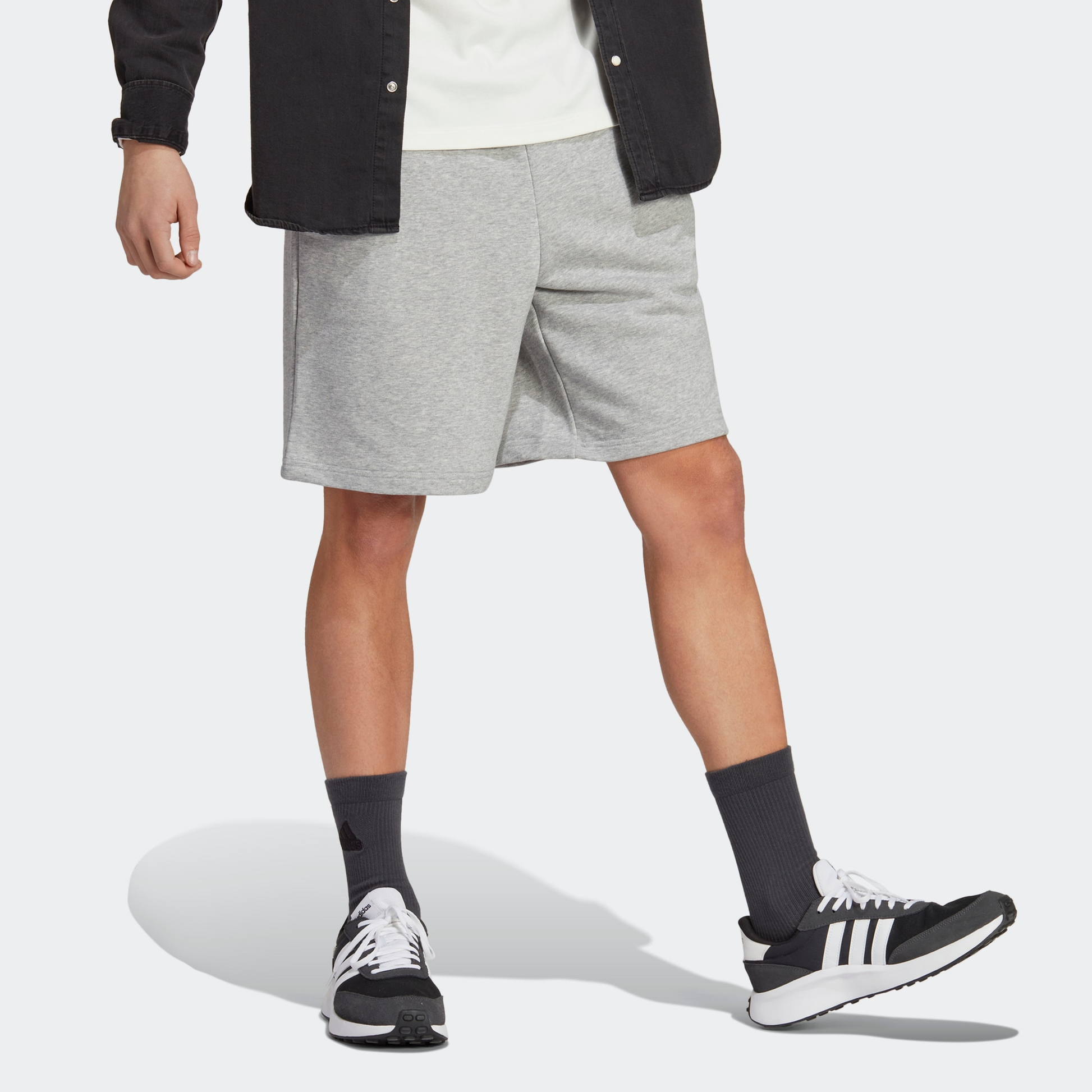adidas All Szn French Terry Shorts 'Grey' IC9816