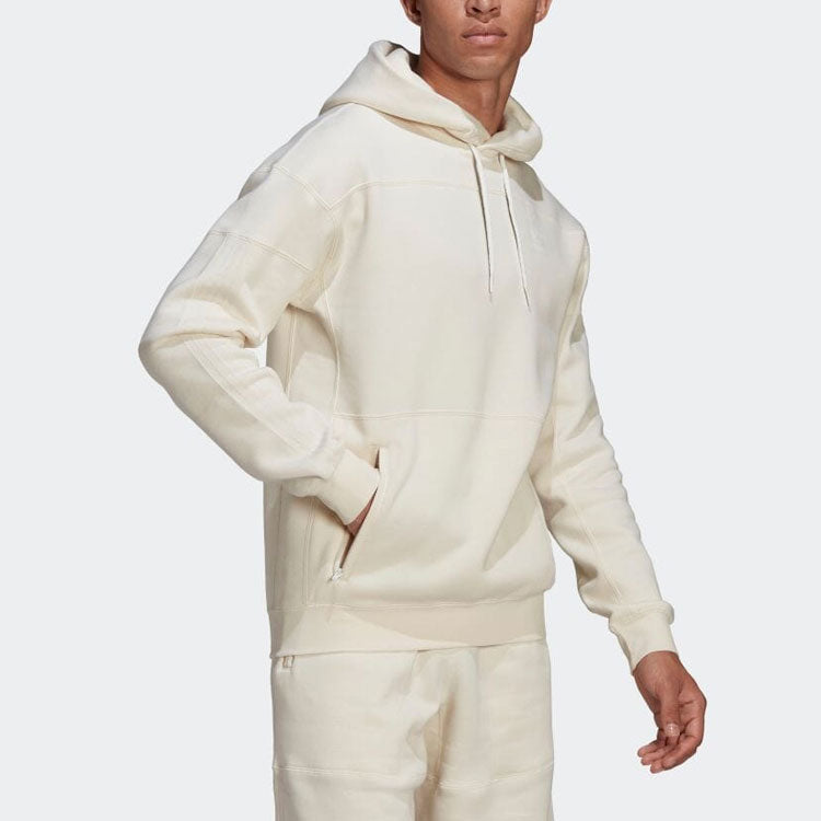 Men's adidas originals Logo Micro Mark Solid Color Creamy White HC1971