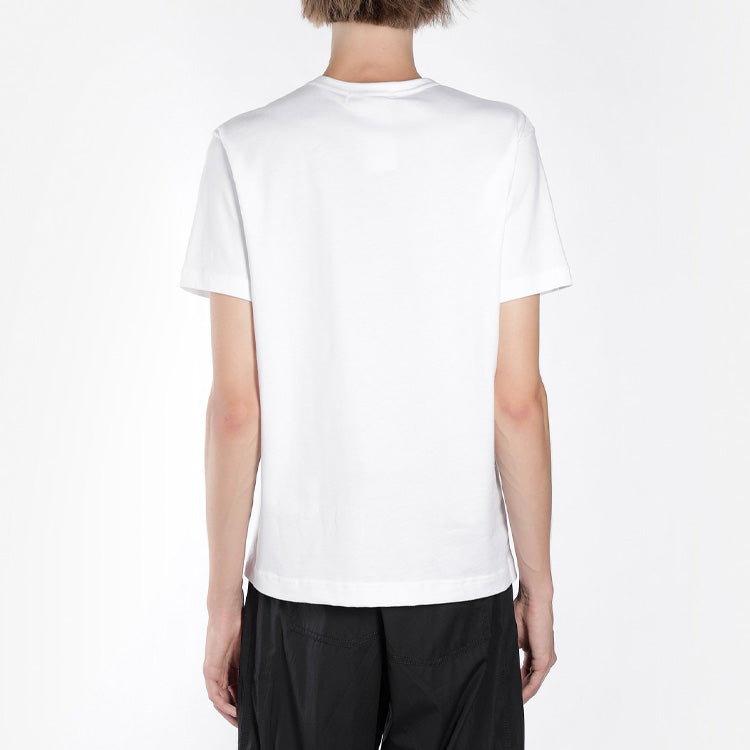 COMME des GARCONS Little Logo Applique Cotton Short-sleeve Tee 'White' S28119-3