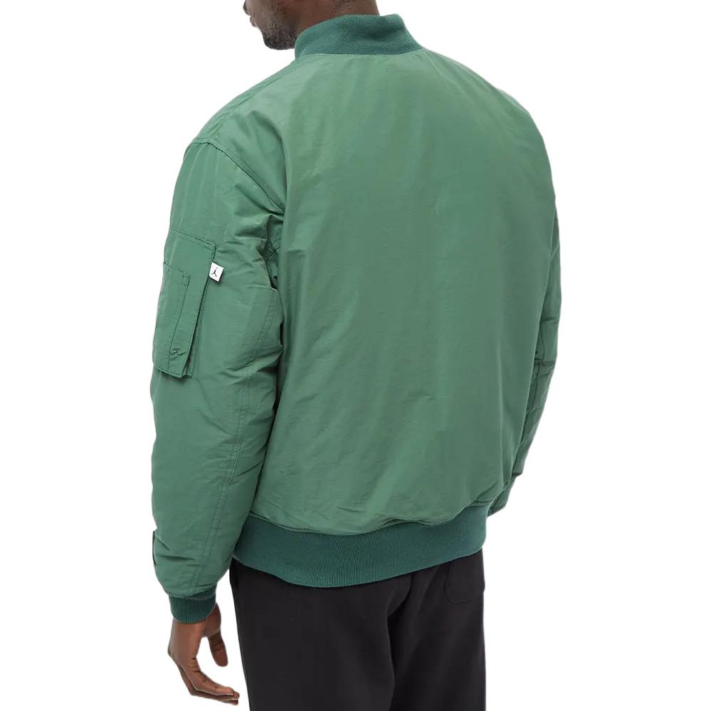 Air Jordan Button Zipper Jacket Men's Green DA9796-333