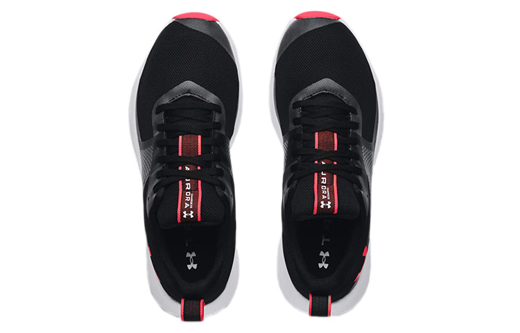 (WMNS) Under Armour Charged Aurora 'Black Red White' 3022619-002