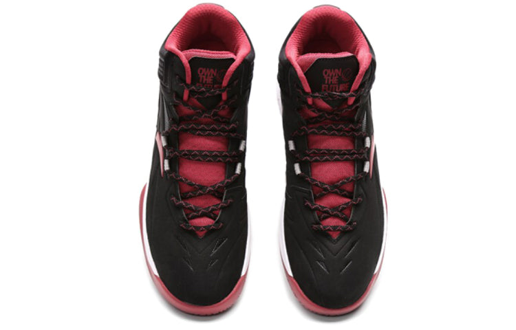 ANTA Basketball Series Sneakers High 'Black Red White' 91631101-3