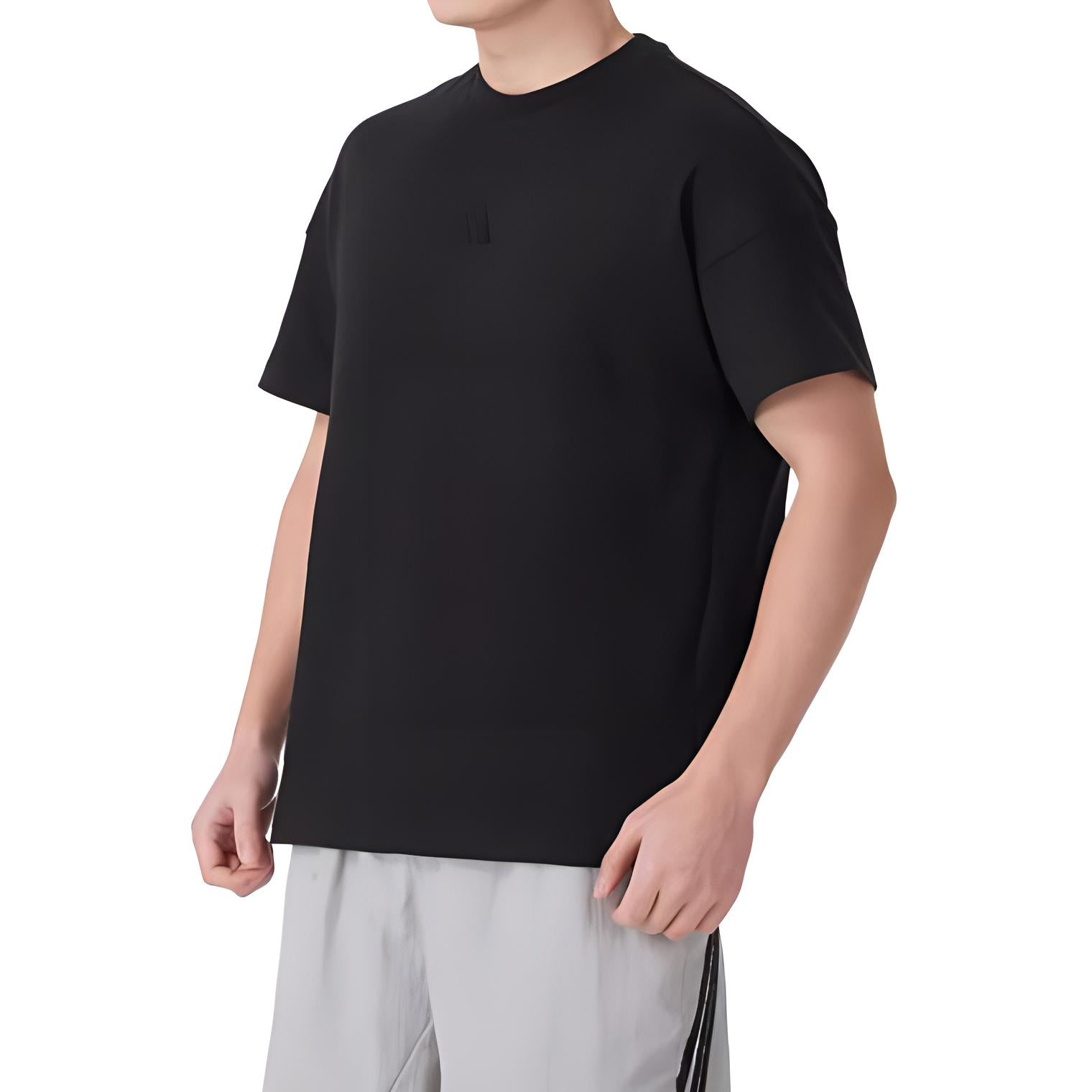 adidas SS25 M A SZN T-Shirt Asia Sizing 'Black' JY8565