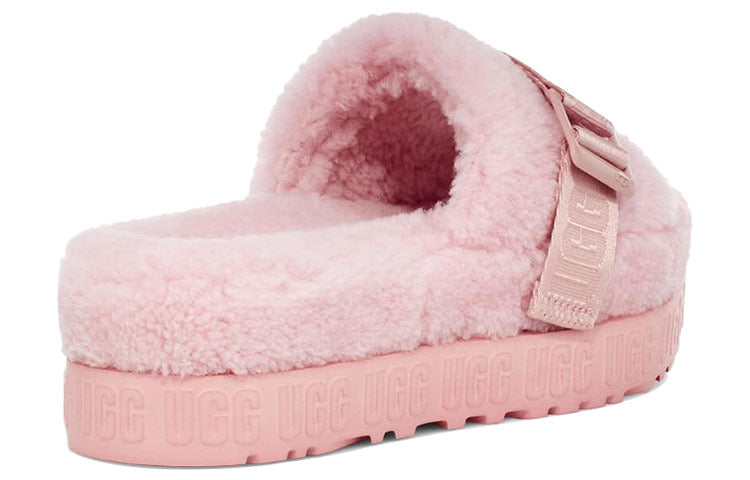 (WMNS) UGG Fluffita Thick Sole Pink Slippers 1113475-PCD