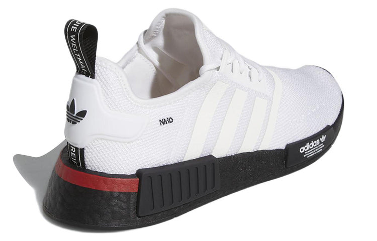 adidas NMD_R1 'White Black Red' HQ2069