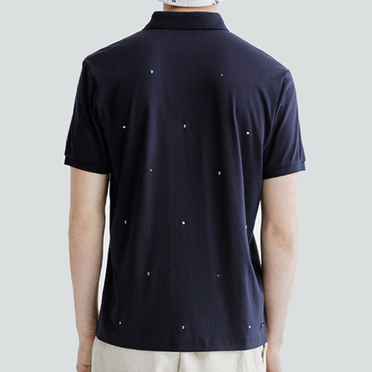 FILA Sports Knit Short Sleeve POLO Blue F11M021129F-NV