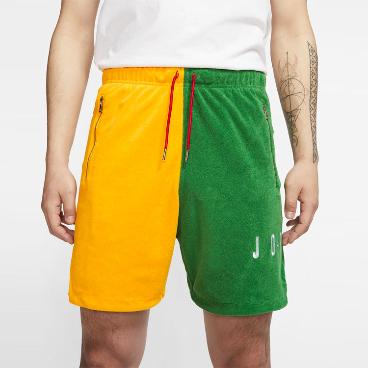 Air Jordan Sport DNA Short For Men Yellow/Green CJ6097-728