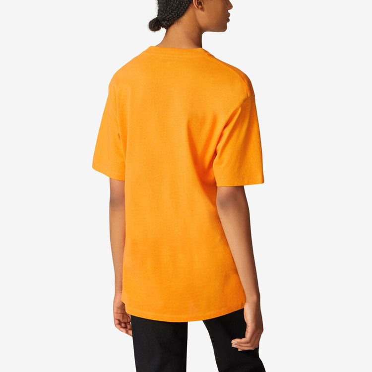 KENZO SS21 Tiger Head Pattern Printing Round Neck Pullover Short Sleeve Orange T-Shirt FA62TS9914V4-17