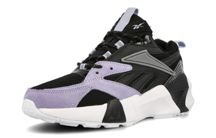 (WMNS) Reebok Aztrek Double Mix 'Black Purple' FU7879