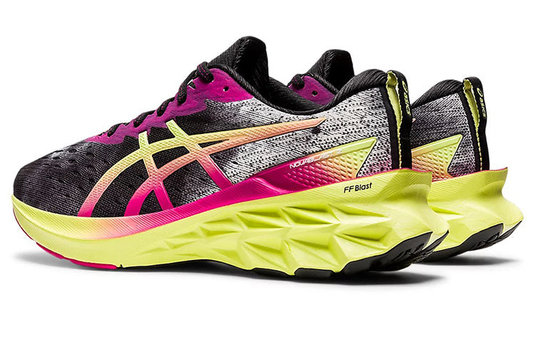 (WMNS) ASICS Novablast 2 'Black Glow Yellow' 1012B276-001