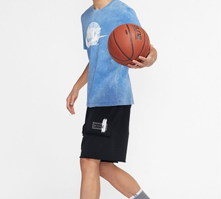 Nike Basketball Printing Pattern Short Sleeve Blue CD1297-489