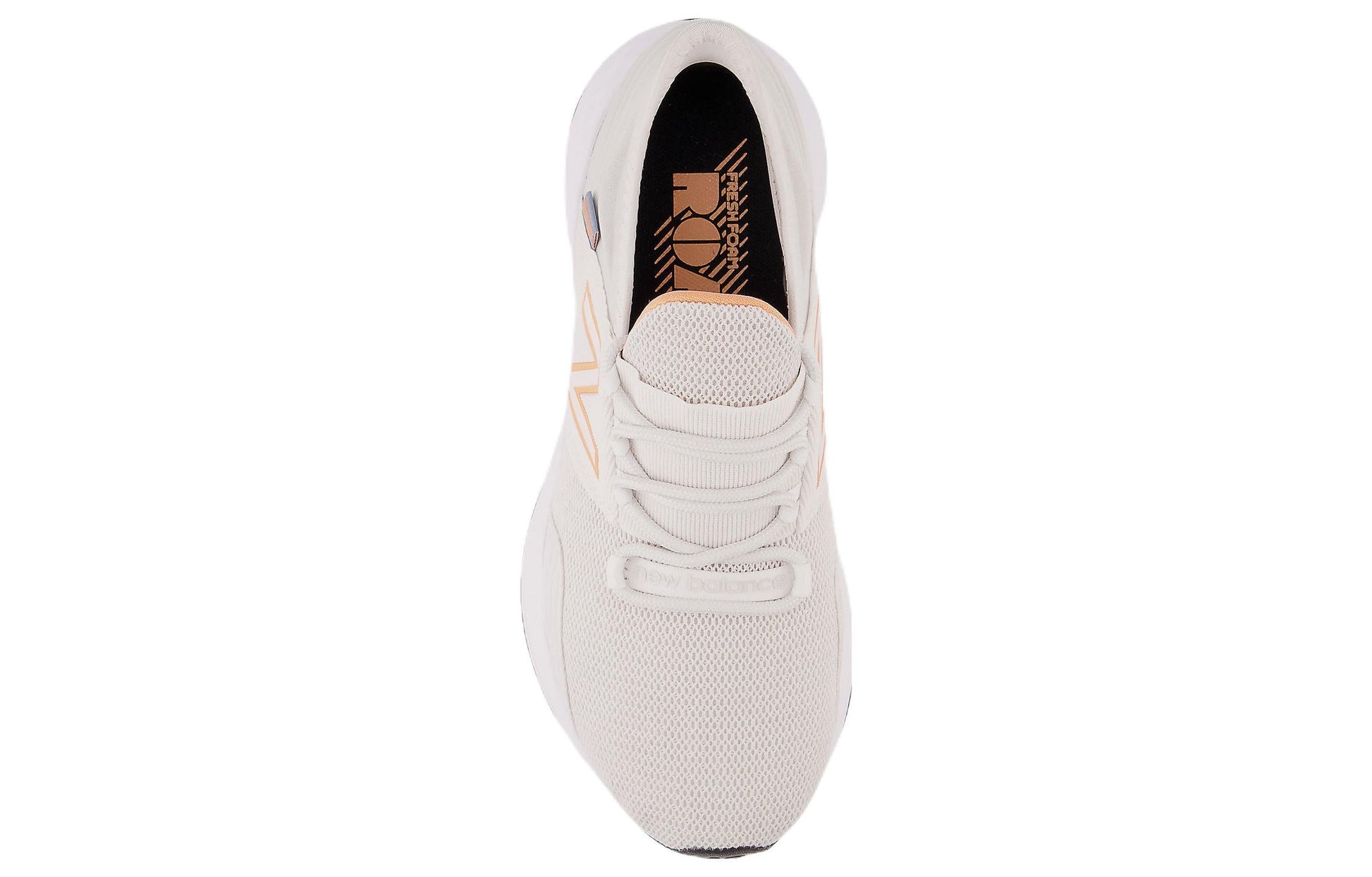 (WMNS) New Balance Roav Fresh Foam 'Cream Gray Yellow' WROAVNP