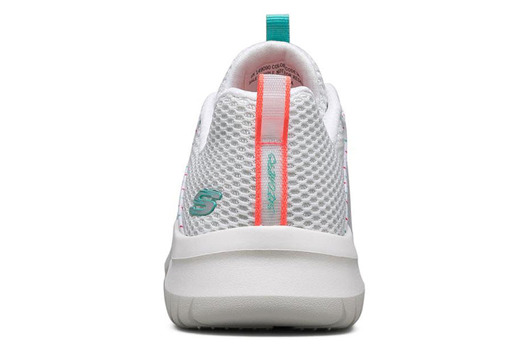 (WMNS) Skechers Ultra Flex 2.0 Low-Top Running Shoes White/Green 149090-WHT