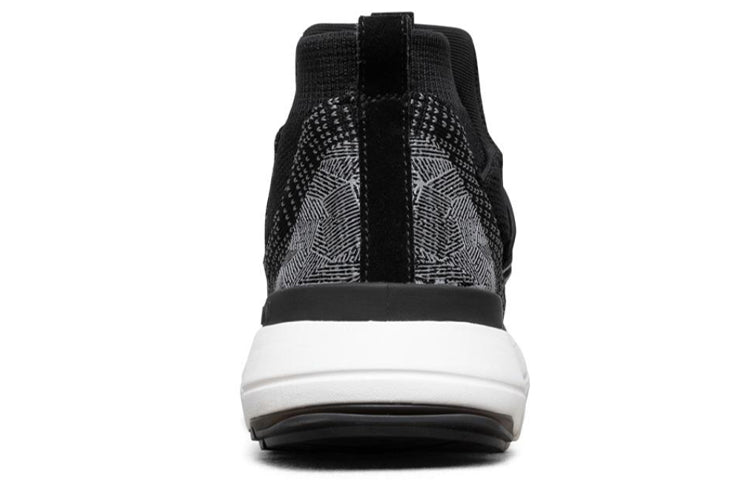 (WMNS) Skechers Split Running Shoes Sports Shoes Black 69380-BLK