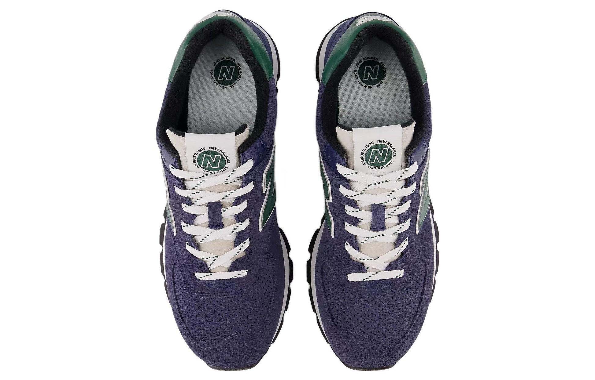 New Balance 574 Rugged 'Navy Green' ML574DSW