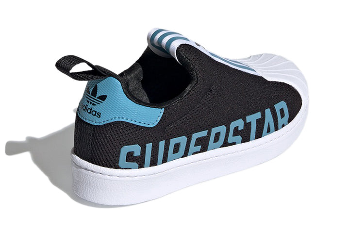 (GS) adidas Superstar 360 X J 'Black Hazy Blue' FX4916