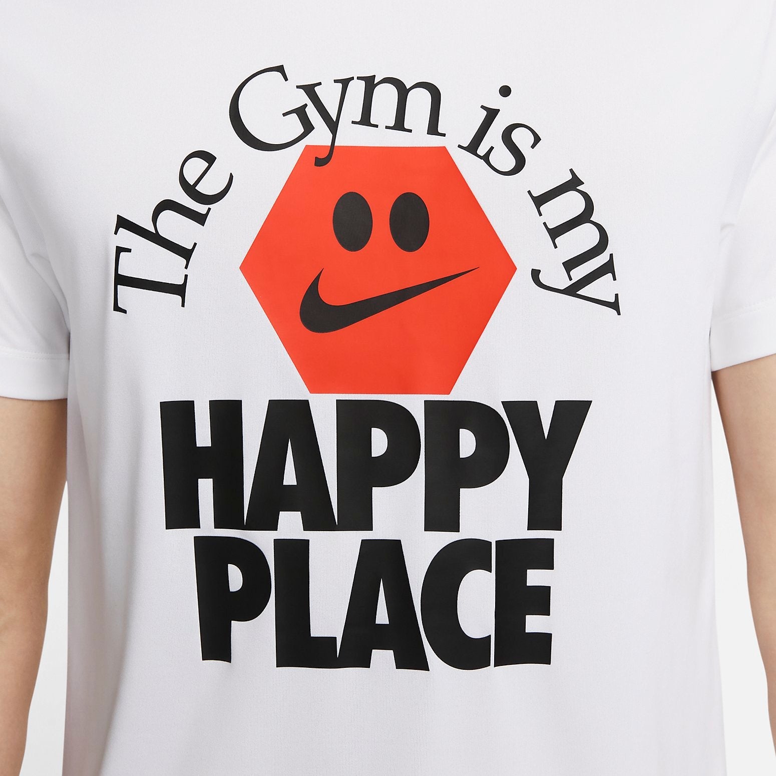 Nike Happy Place Logo T-Shirt 'White' FD0141-100