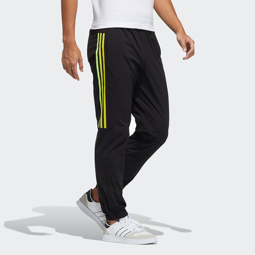 adidas neo Casual Sports Side Stripe Bundle Feet Long Pants Black GP5676