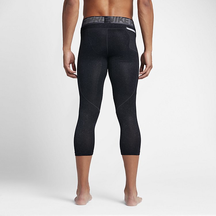 Basketball Pants Men Nike Hypercool Tight 3QT Print 830628-010