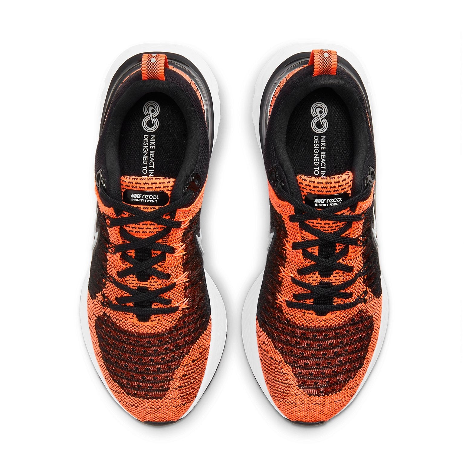 (WMNS) Nike React Infinity Run Flyknit 2 'Bright Mango Black' CT2423-800