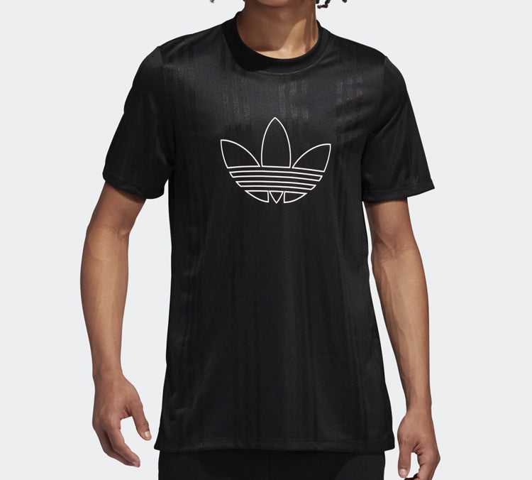 adidas originals Sports Round Neck Short Sleeve 'Black' ED4683