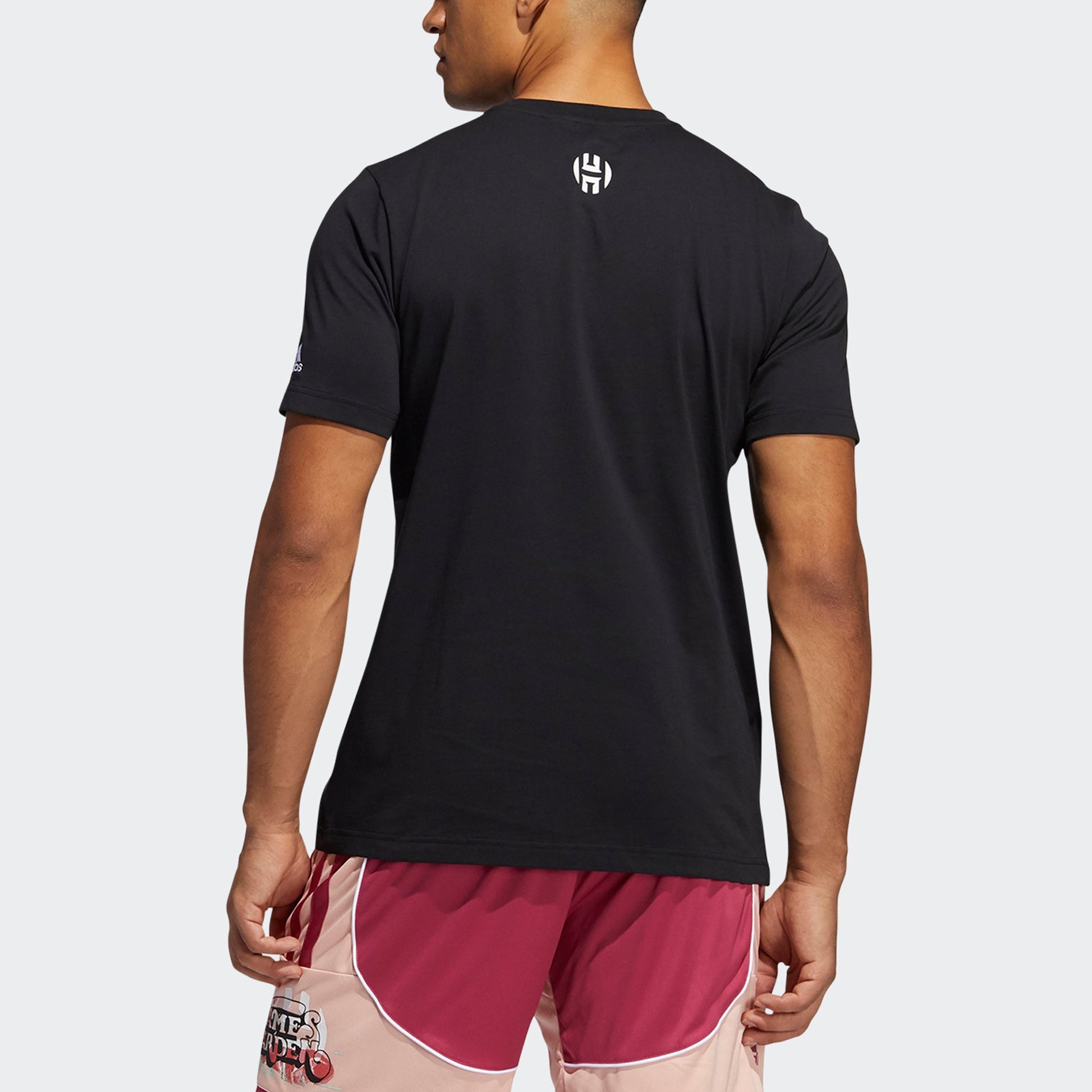 adidas Casual Sports Basketball Round Neck Short Sleeve Black GP3428