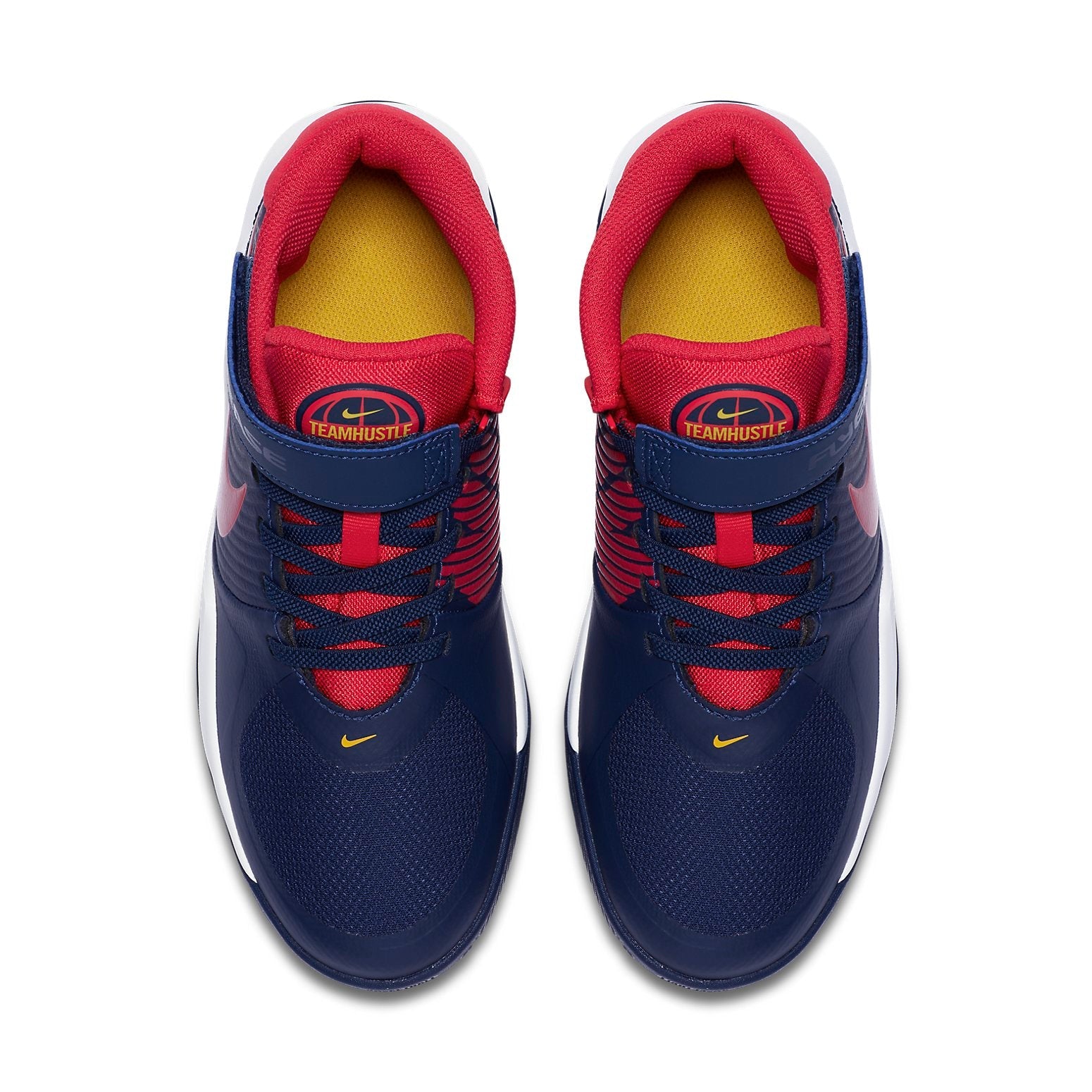 (GS) Nike Team Hustle D9 FlyEase 'Midnight Navy University Red' BV2952-400
