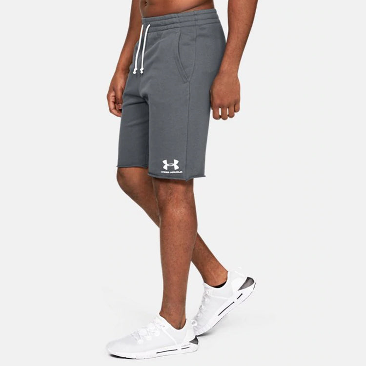 Under Armour Sportstyle Terry Shorts 'Pitch Grey' 1329288-012