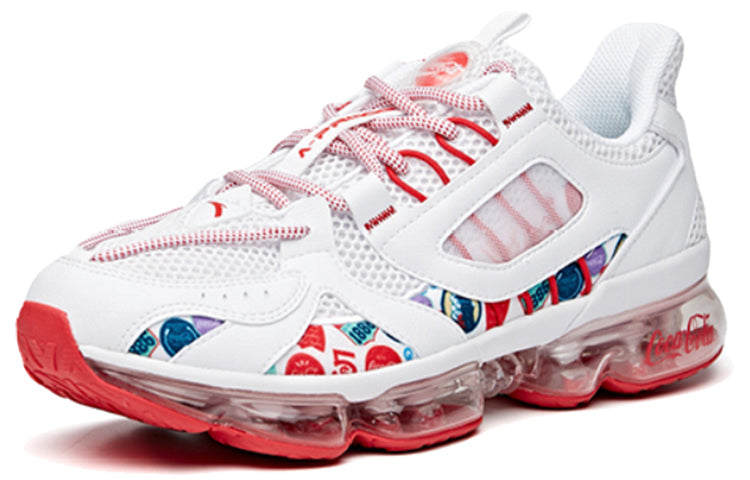 ANTA x Coca Cola Running Series Sneakers 'White Red' 912025504-9