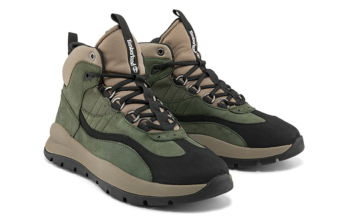 Timberland Boroughs Project Waterproof Mid Boots 'Green' A2DTA
