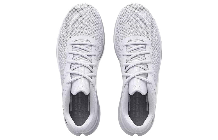 (WMNS) Under Armour Charged Breeze 'White Metallic Silver' 3025130-100
