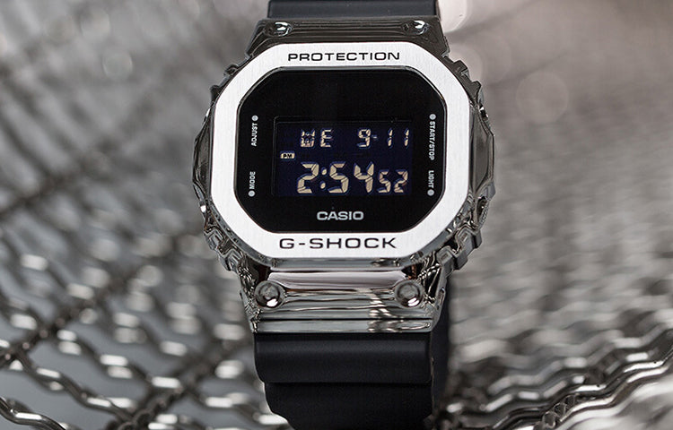 CASIO G-Shock Square 'Silver Black' GM-5600-1PRD