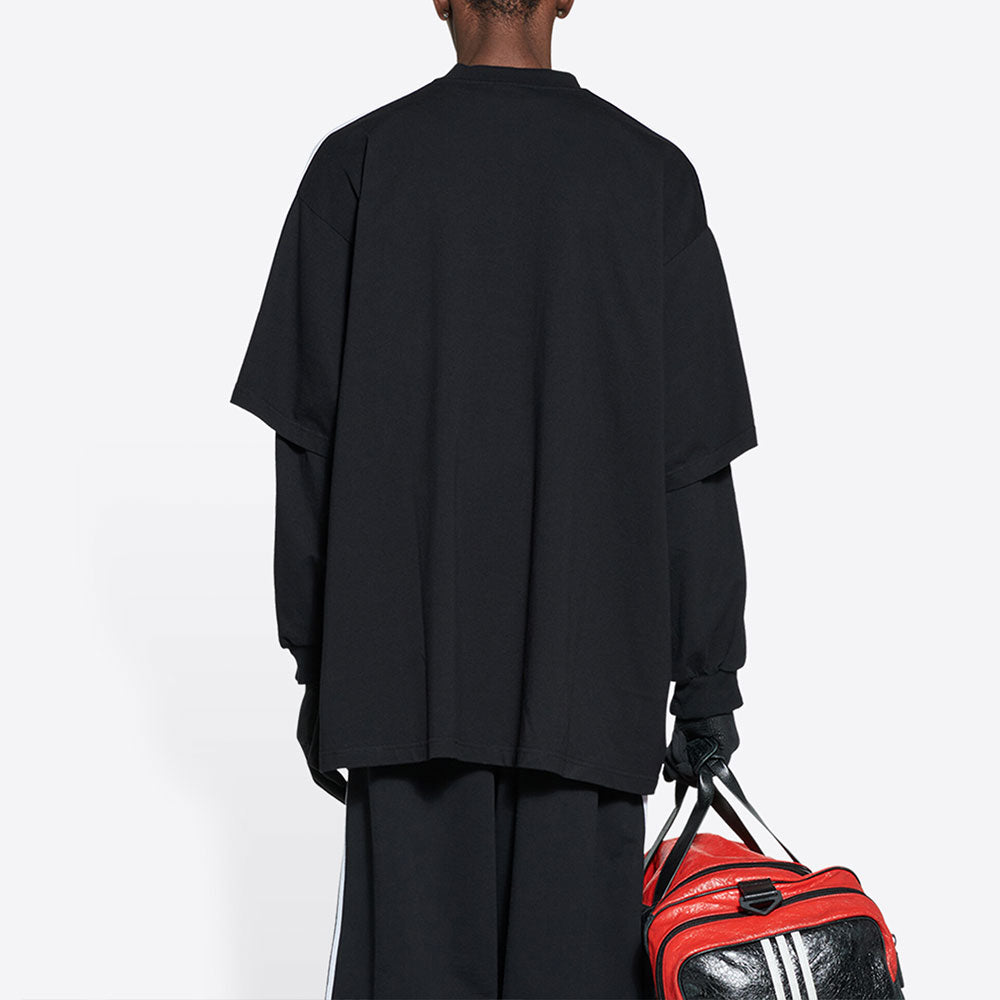 Balenciaga x adidas T-Shirt Oversized 'Black' 723122TNVA68482