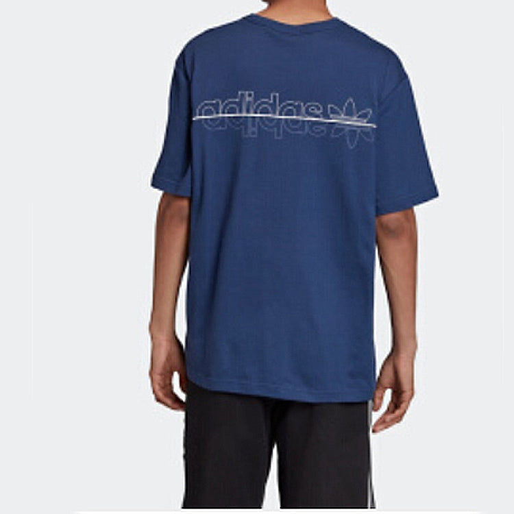adidas Sports Short Sleeve 'Blue' FM2284