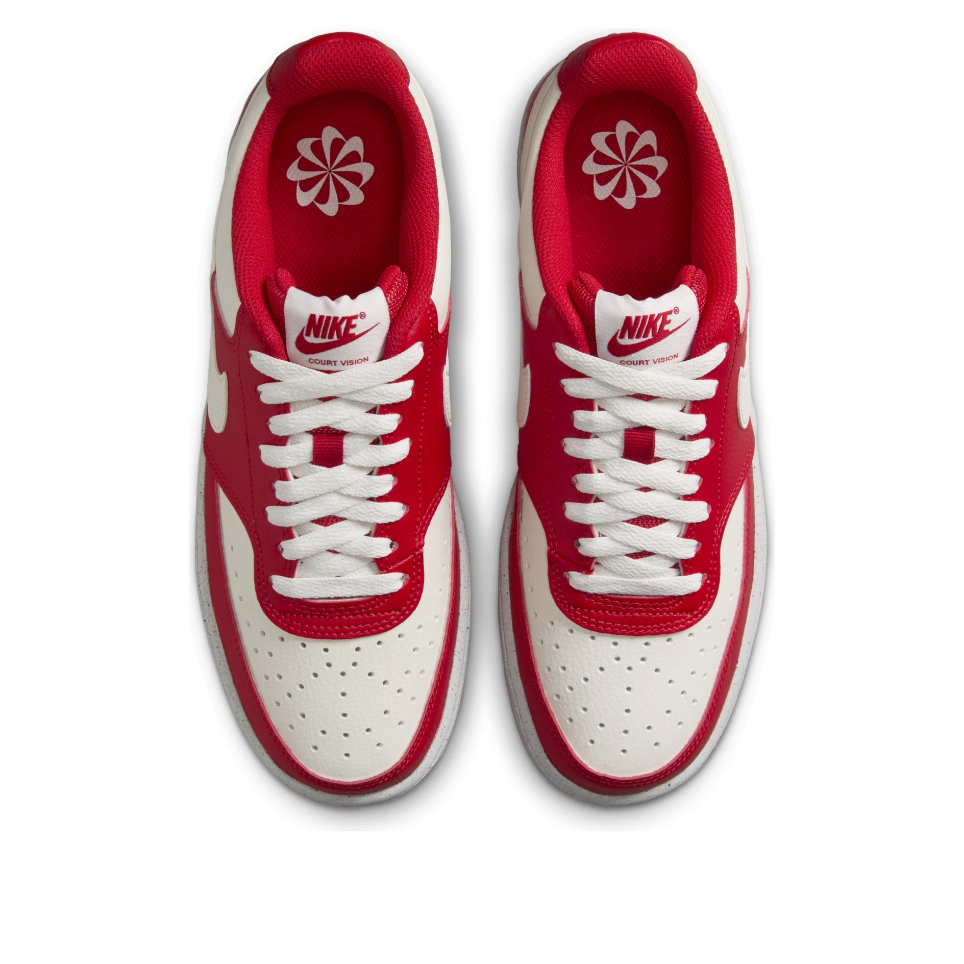 (WMNS) Nike Court Vision Low Next Nature 'University Red Sail' DH3158-602