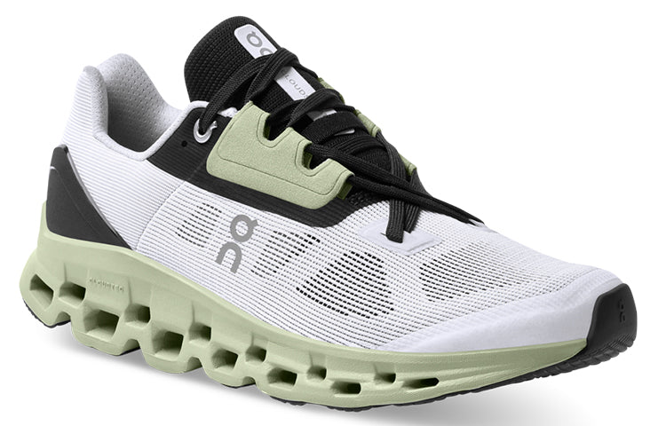 (WMNS) On Running Cloudstratus 'White Black Green' 39.98997