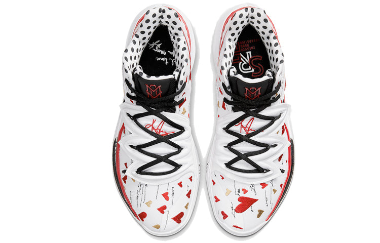 Nike SneakerRoom x Kyrie 5 'I Love You Mom White Red' CU0677-100
