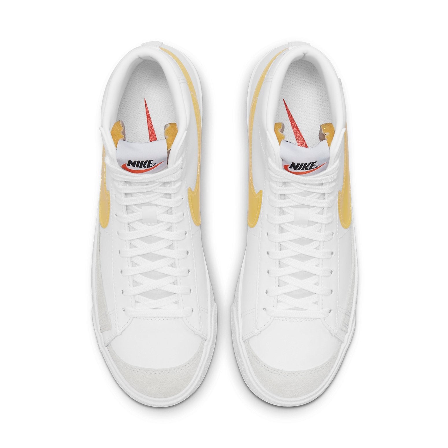 (WMNS) Nike Blazer Mid '77 Essential 'White Opti Yellow' DJ3050-101