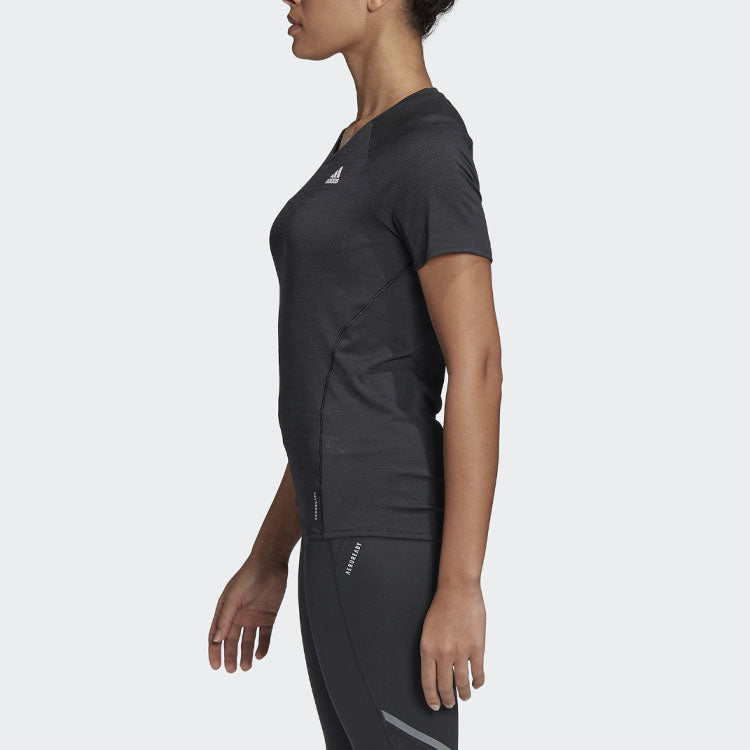 (WMNS) adidas Adi Runner Tee Black FM7641