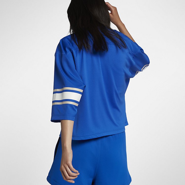 (WMNS) Nikelab Collection Tee 'Hyper Cobalt Blue' AH9000-439