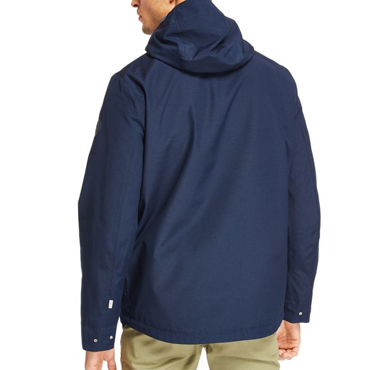 Men's Timberland waterproof Zipper Hooded Jacket Blue A29XA433