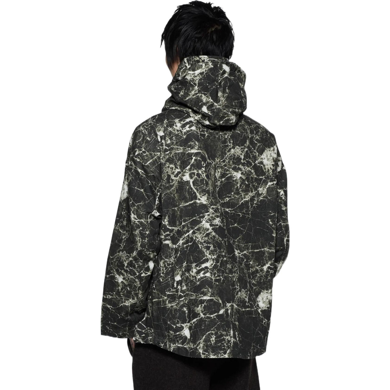 A-COLD-WALL* Marble Kagool Jacket 'Green' ACWMO133