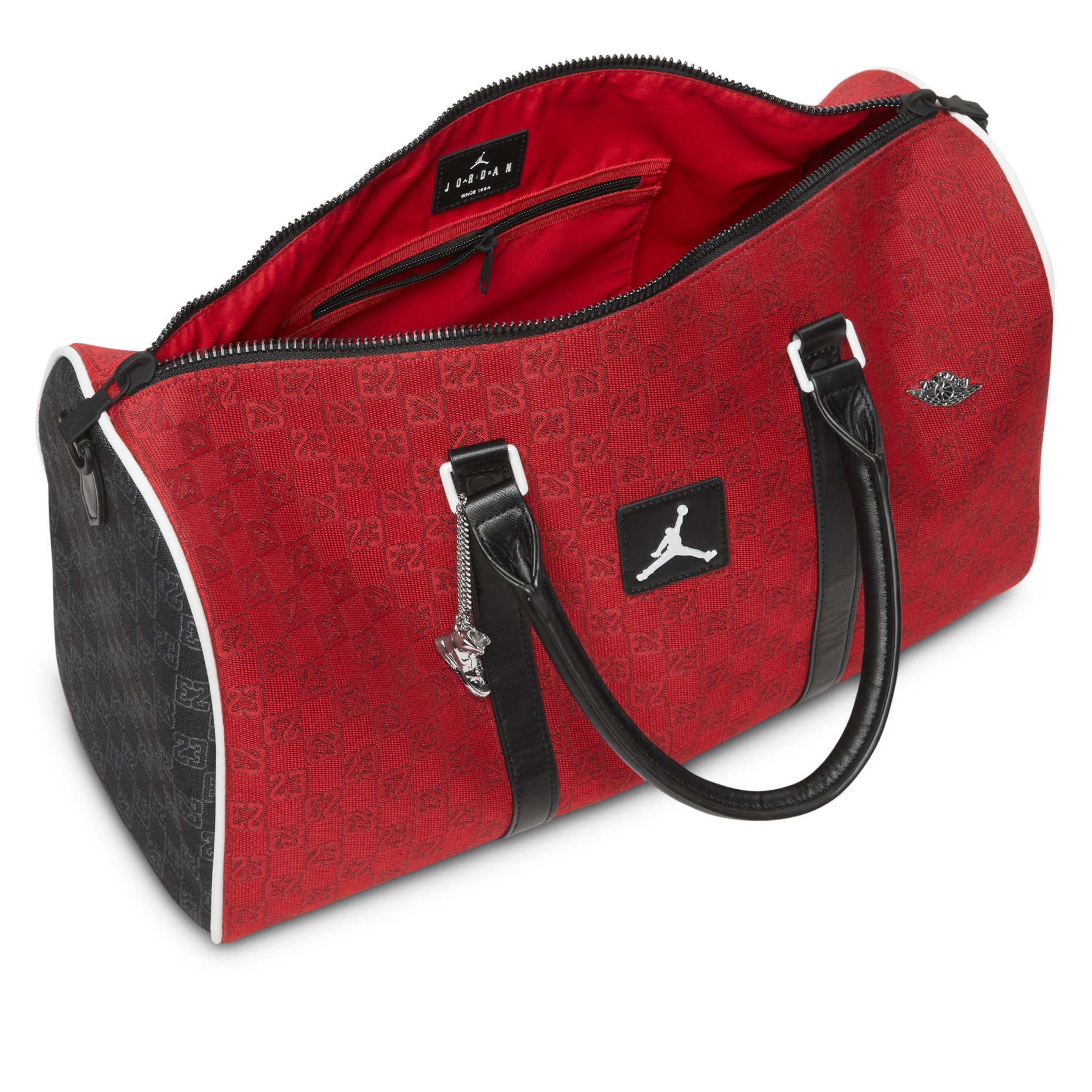 Air Jordan Monogram Duffle Bag 25L 'Varsity Red' FJ6787-636