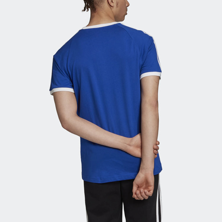 adidas originals Casual Sports Short Sleeve Blue GD9936