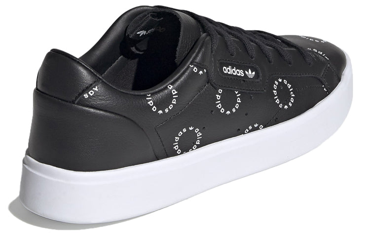 (WMNS) adidas Sleek 'Monogram Logo Print' FW2066