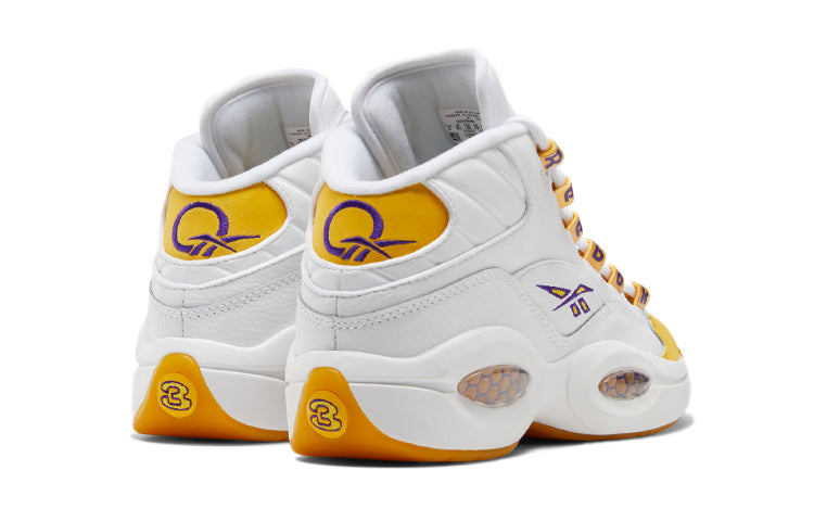 (GS) Reebok Question Mid 'Yellow Toe' FX4286