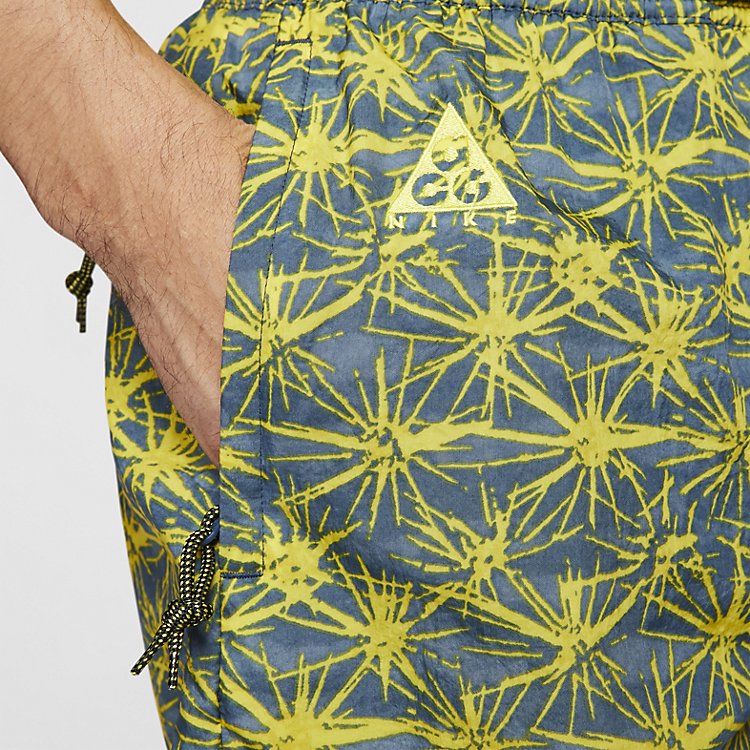 Nike ACG AOP Woven Short 'Tour Yellow' CT2955-719