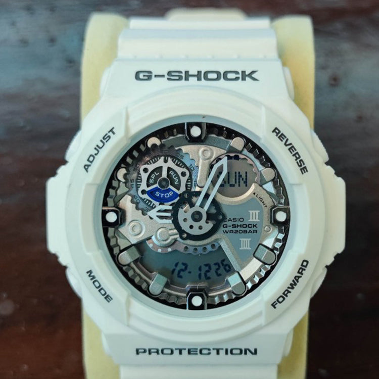 CASIO G-Shock Analog-Digital 'White' GA-300-7A