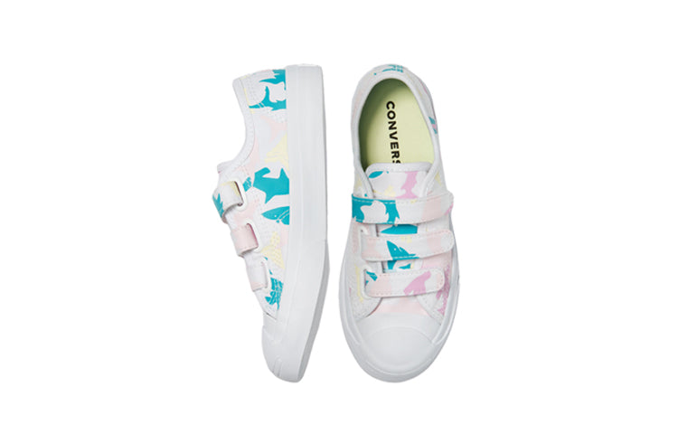 (PS) Converse Jack Purcell Low Easy-On 'Shark Bite - White' 368145C