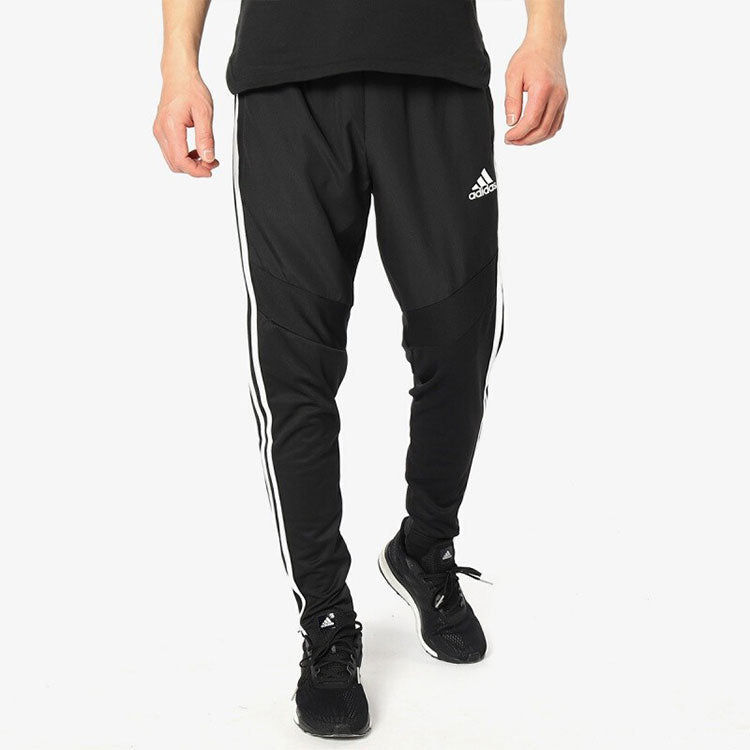 adidas Soccer/Football Training Knit Sports Long Pants Black D95959